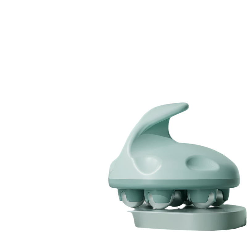 Green Steel Ball Abdominal Massager For Calf Muscles