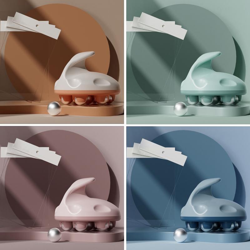 Green Steel Ball Abdominal Massager For Calf Muscles 3