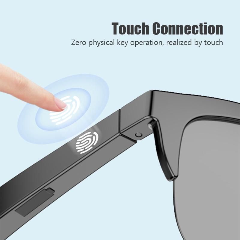 Bluetooth 5.3 Smart Sunglasses with Wireless Headset and Anti-glare Protection 12