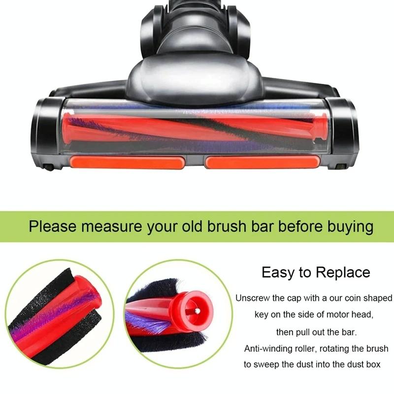 Roller Bar Brush Head for Dyson V6 Dc59 Dc62 Sv03 Vacuum Cleaner - 225Mm 5