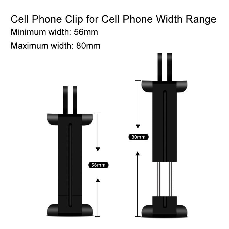 70cm Straight Pull Selfie Stick for Sports Cameras with 3 Jaw Screw - Rod+1/4 Turn 3 Jaw+Screw 12