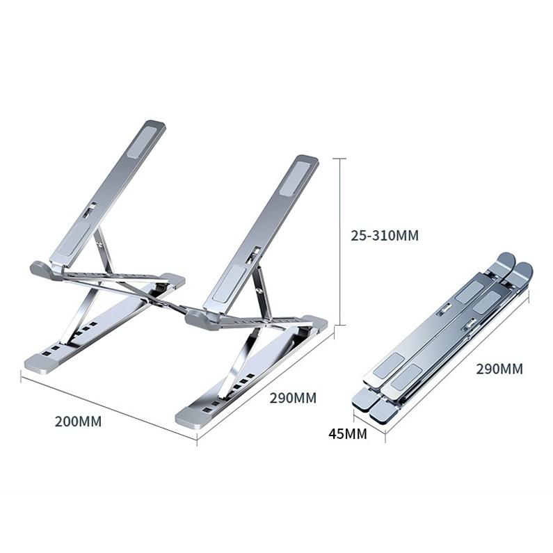 Foldable Aluminum Laptop Stand with Heat Dissipation 4