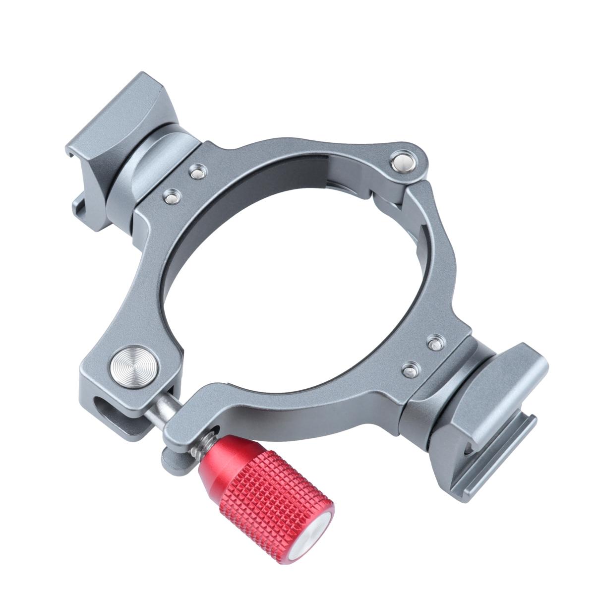 Extension Bracket with Dual Cold Shoe for Dji Om4 / Mobile 3 Stabilizer 3