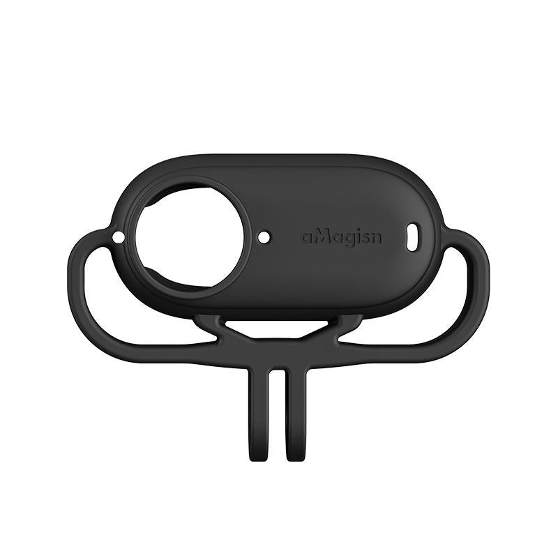 Amagisn Silicone Case for Insta360 Go 3 Camera - Horizontal - Vertical Gray 13