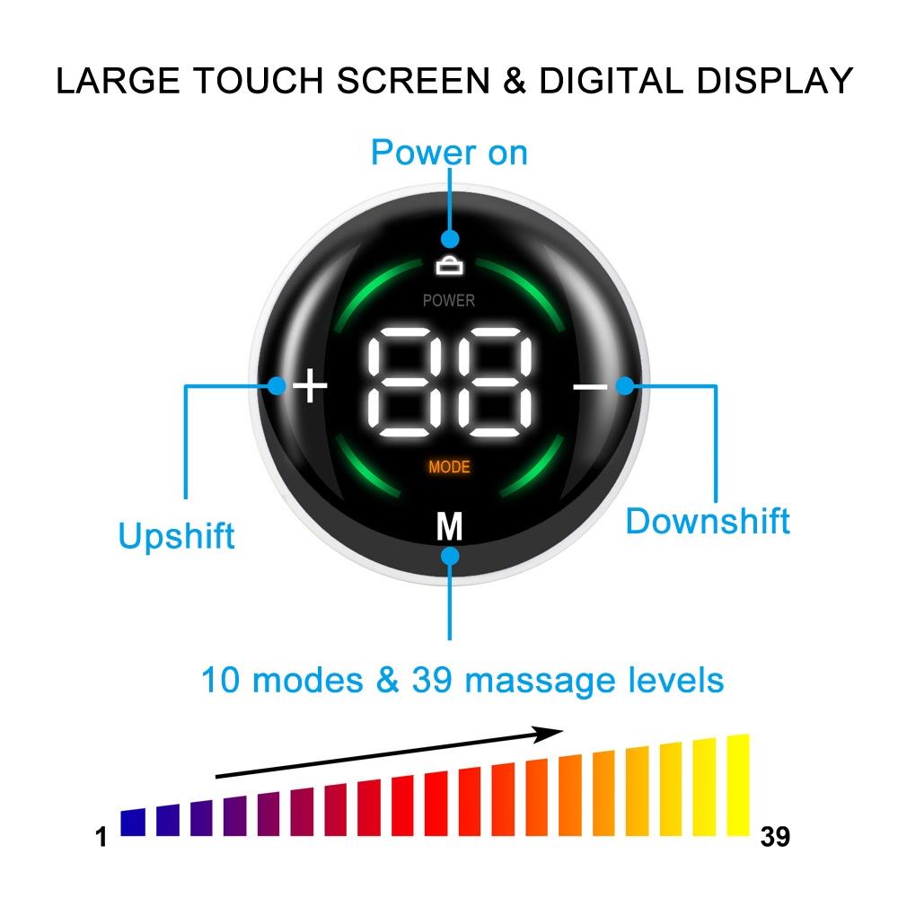 Ems Cervical Massager Patch Full Body Pulse Therapy - Double Host With Remote 5