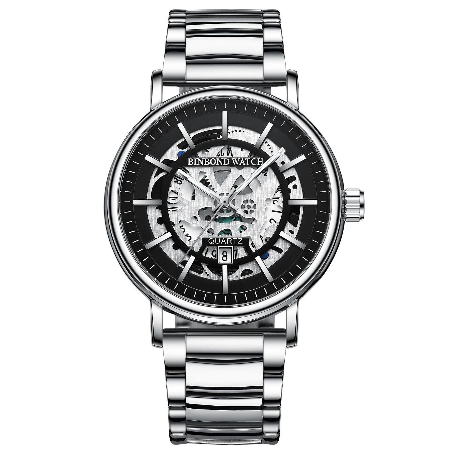 Waterproof Luminous Quartz Watch - Multifunctional