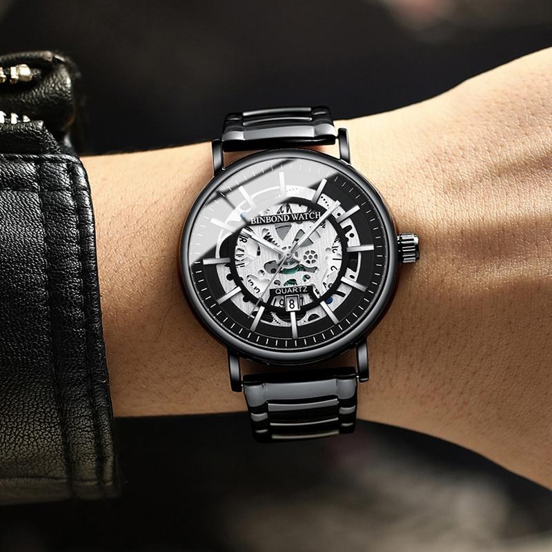 Waterproof Luminous Quartz Watch - Multifunctional 8