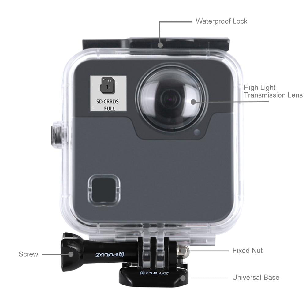 Waterproof Diving Case for Gopro Fusion - 45m Depth 4