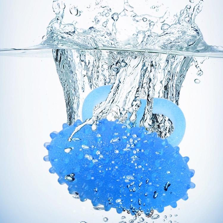 2-Piece Tpr Grip Ball For Stroke Rehabilitation & Massage Fits Two Fingers 5