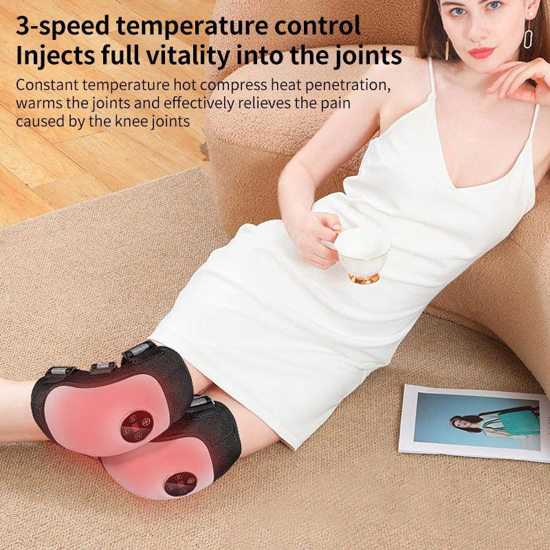 Rechargeable Heating Knee Massager Dual Joint Pad Wg-Jb-704 - Dual 6