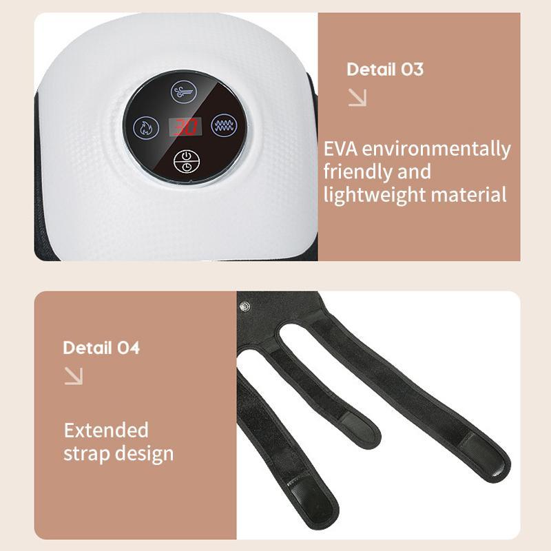 Rechargeable Heating Knee Massager Dual Joint Pad Wg-Jb-704 - Dual 11