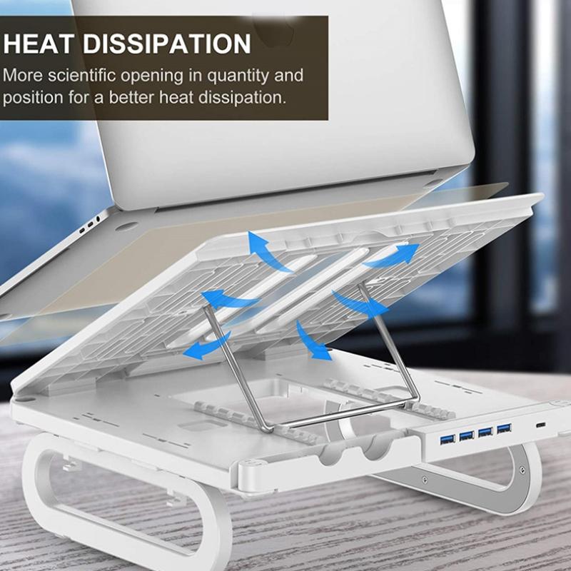 Adjustable Foldable Laptop Stand for Cooling and Ergonomic Lifting 6