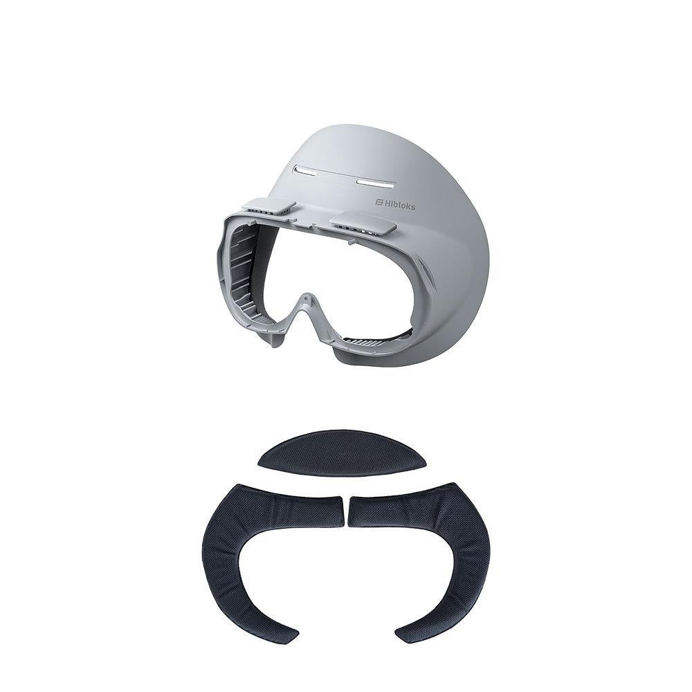 Comfortable Ice Silk Vr Face Cushion for Pico 4 Hibloks - 2Pcs Pu Cotton 12