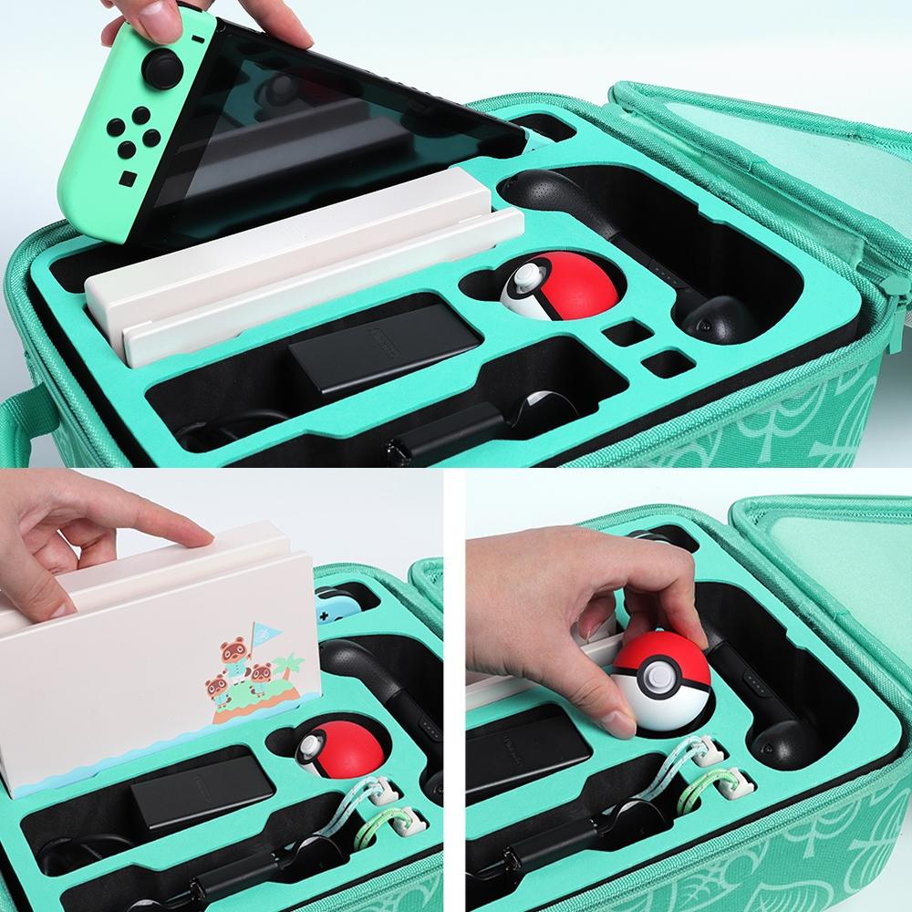Horizontal Forest Friends Switch Game Storage Bag 6