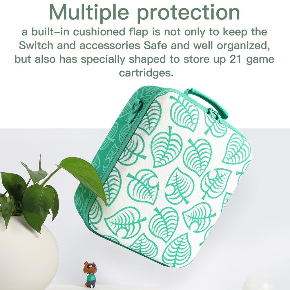 Horizontal Forest Friends Switch Game Storage Bag 15