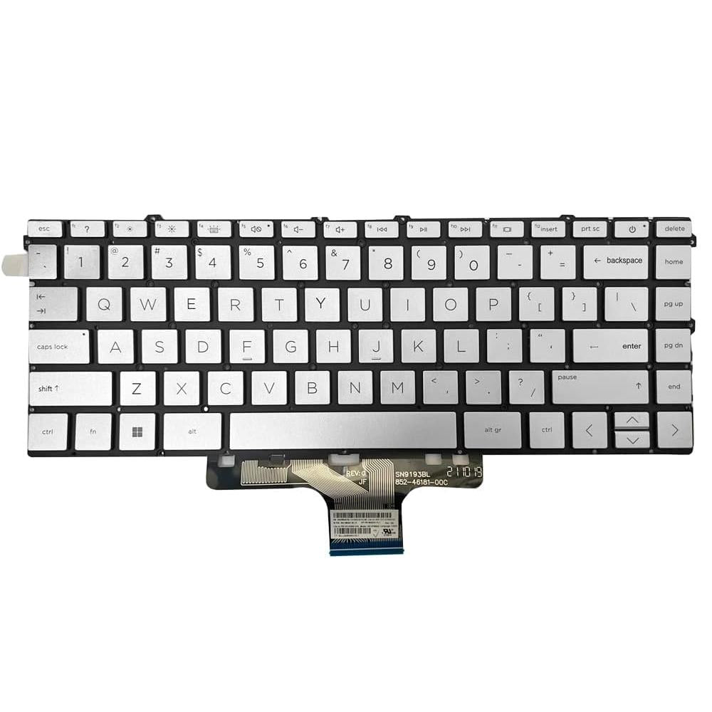 Backlit Keyboard for us Version Devices - For Hp Pavilion X360 / 14-Dw 3