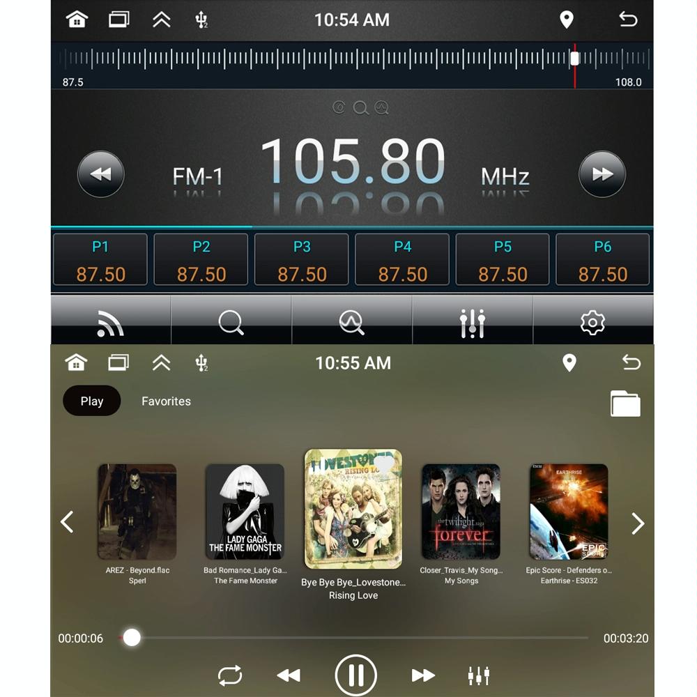 Android Car Navigation System For Ford F150 Bluetooth Fm Radio 1 + 32G - 2 + 32G 5