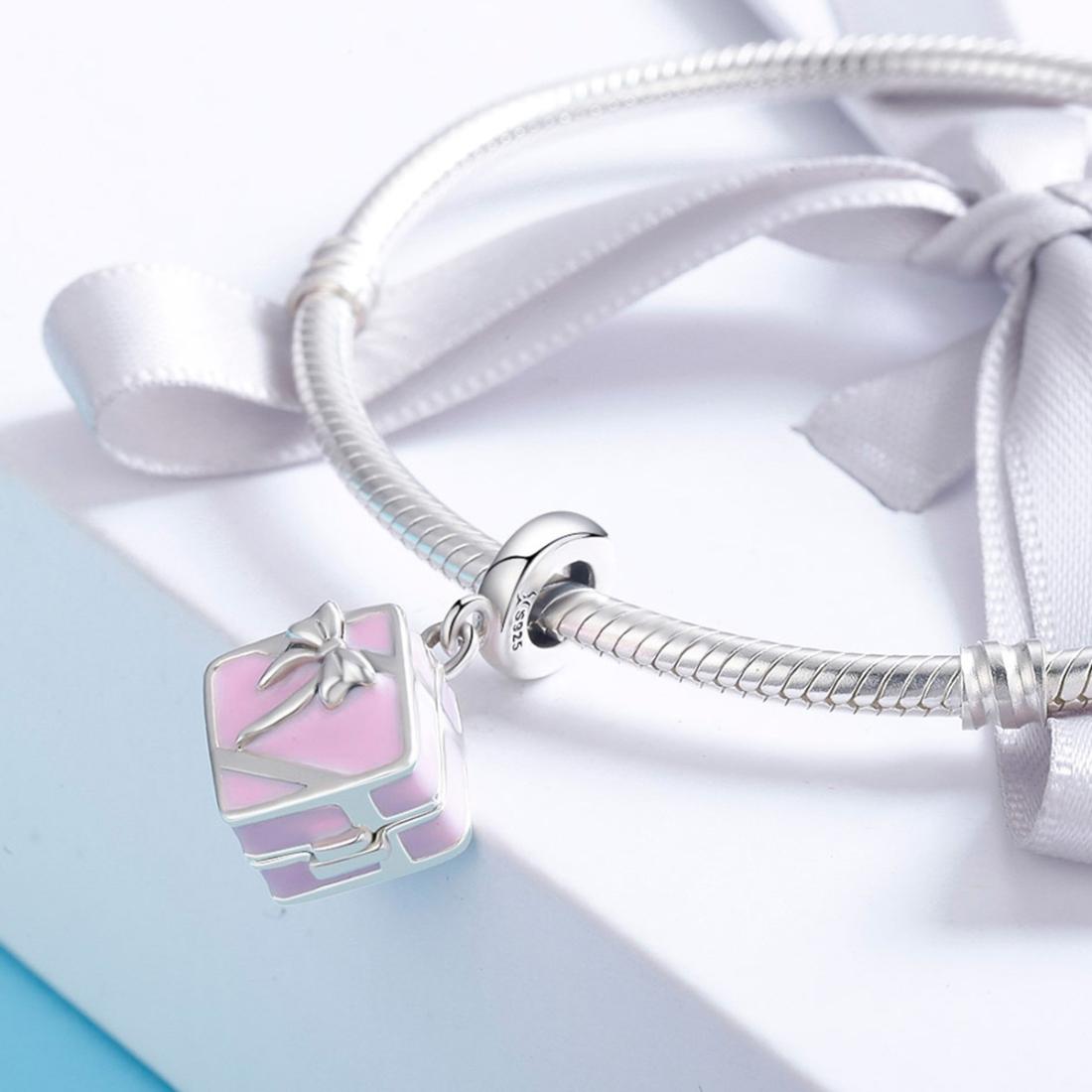 925 Sterling Silver Diy Romantic Beaded Bracelet 10