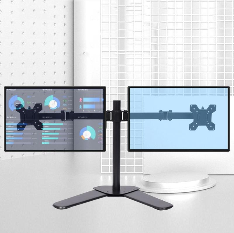 Double Screen Desktop Monitor Stand - Lifting Bracket 7