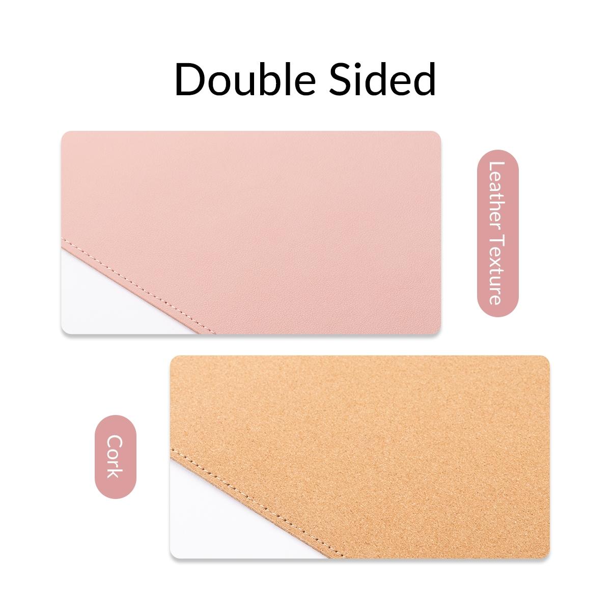 Reversible Mouse Pad 200 X 300Mm Cork & Pink 6