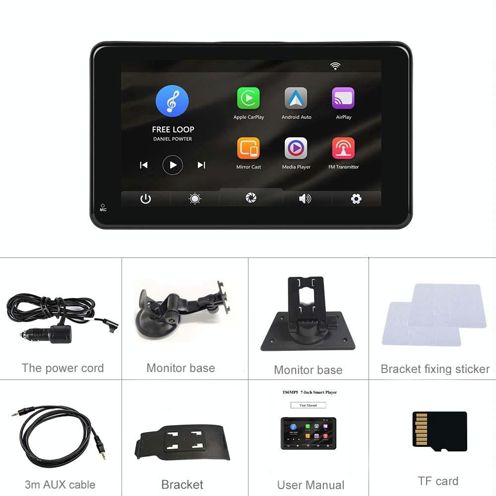 7 Inch Hd Smart Screen Carplay + Android Auto + Android - 32G 3