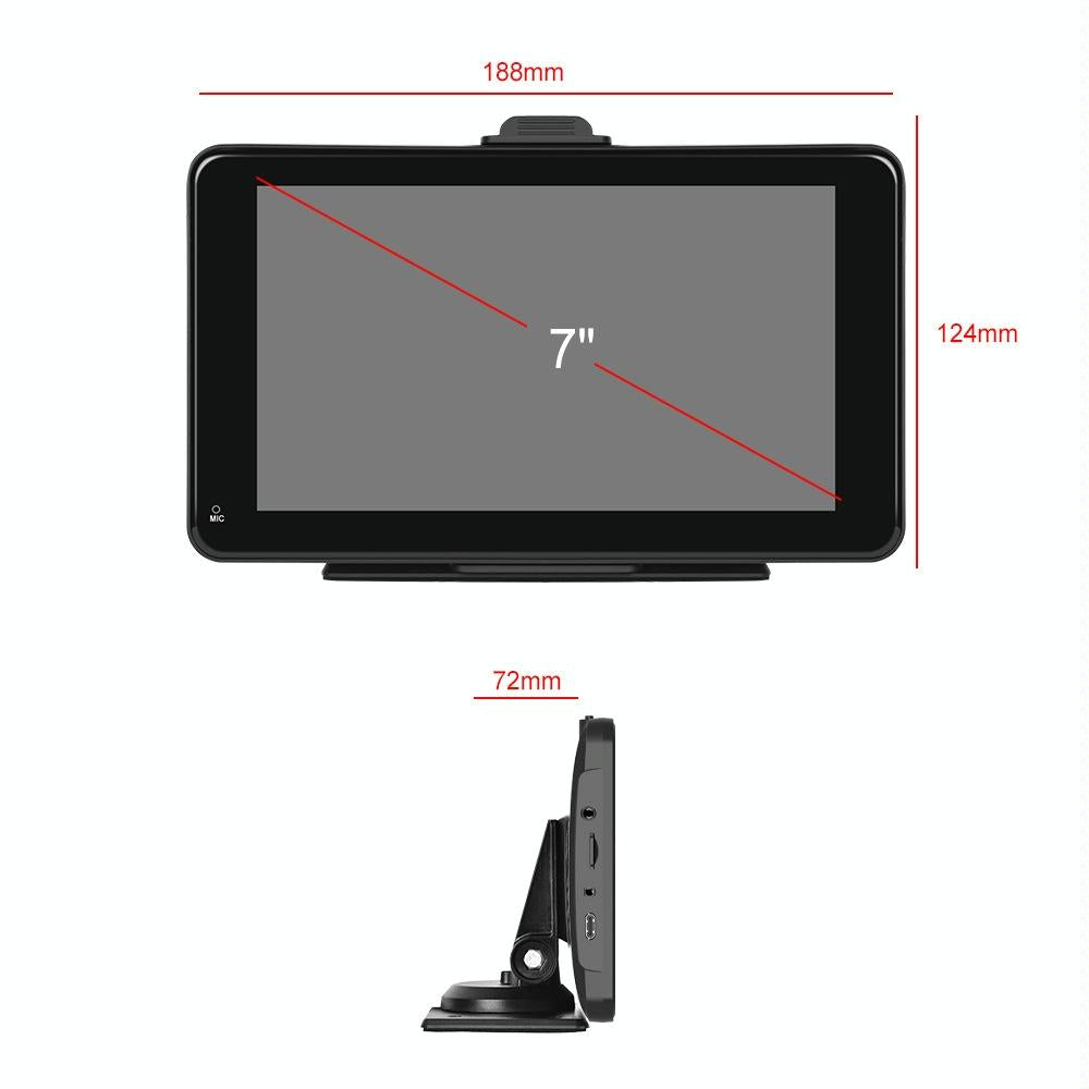 7 Inch Hd Smart Screen Carplay + Android Auto + Android - 32G 7
