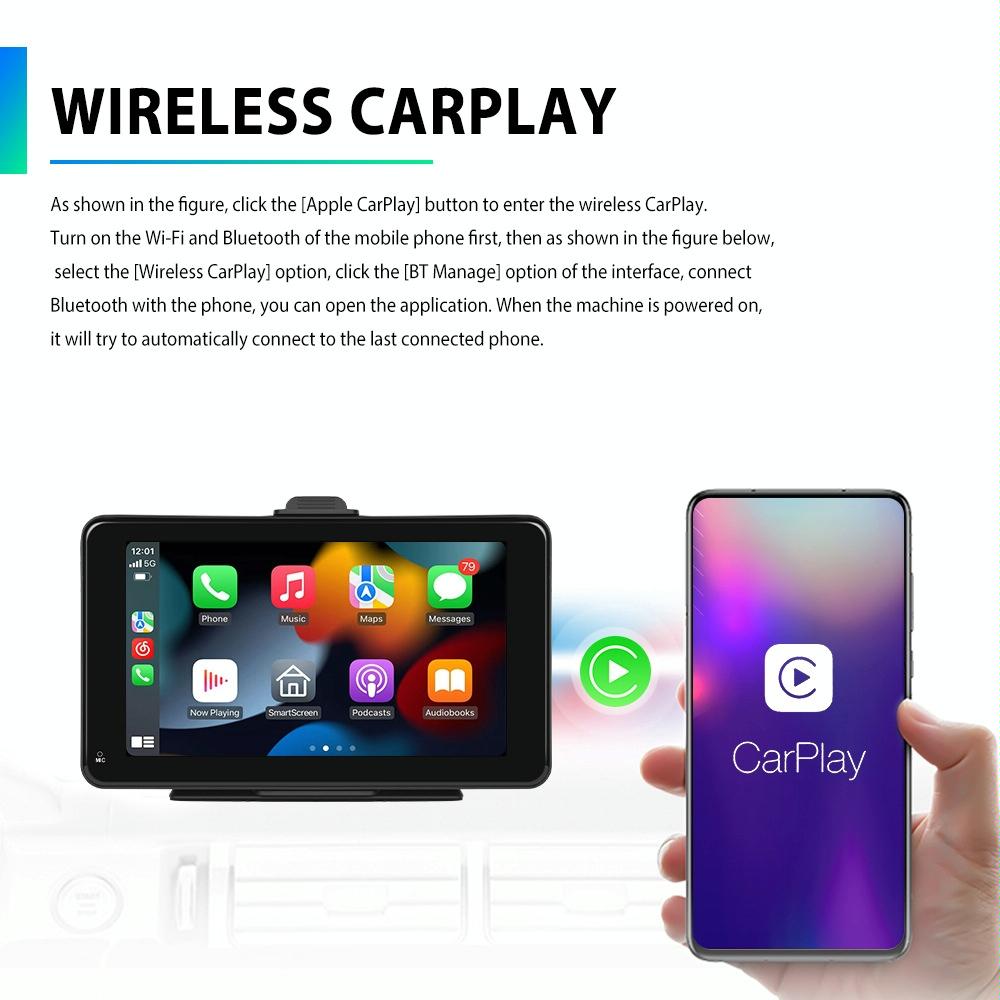7 Inch Hd Smart Screen Carplay + Android Auto + Android - 32G 11