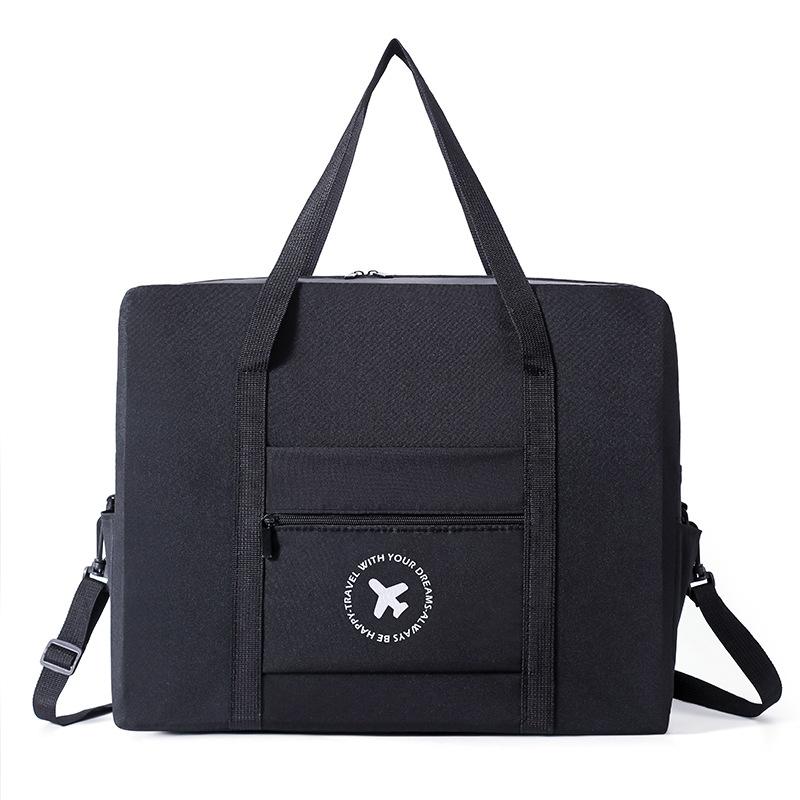 Foldable Travel Bag for Camping & Hiking - Large - Small Black 3