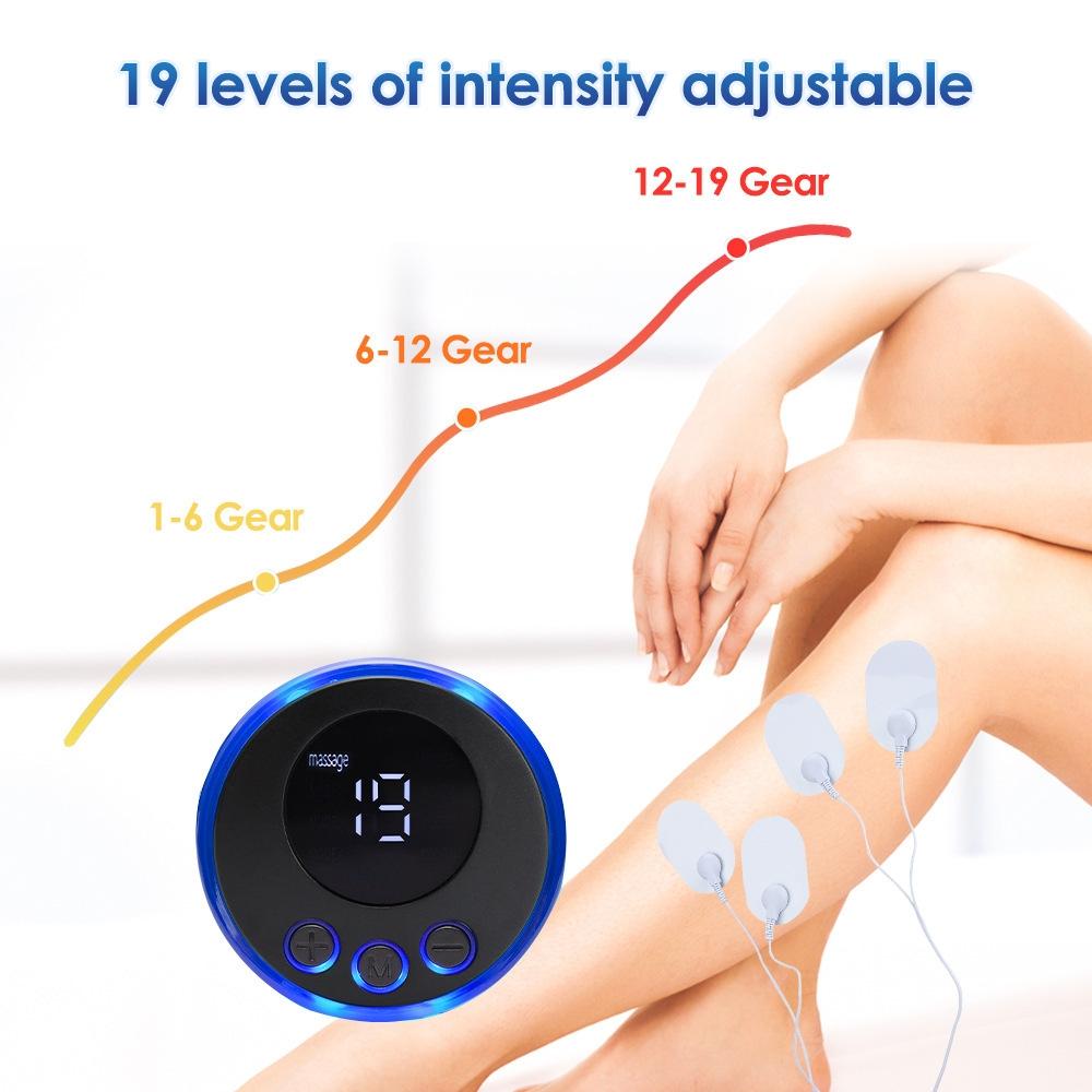 2-In-1 Remote Upgrade Jack For Sc-195B Mini Cervical Massage Stickers Ems Pulse Meridian Therapy Instrument - 4-In-1 Upgrade Jack 7