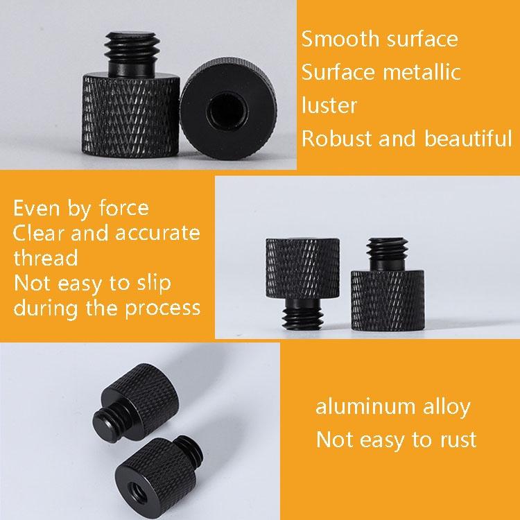 10-Piece 3 / 8 To 1 / 4 Screw Adapter - Blue 4