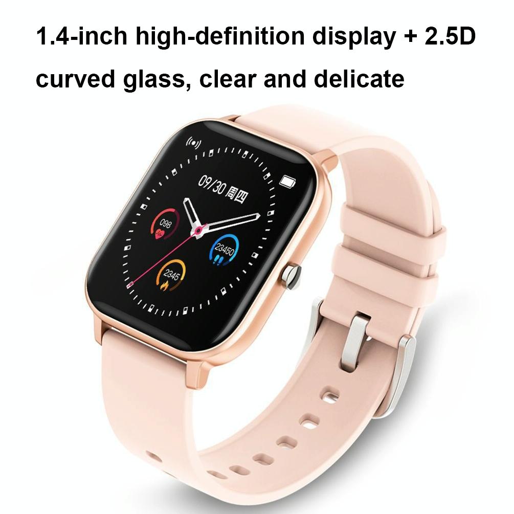 1.4 Inch Heart Rate & Blood Pressure Smart Watch Black 4