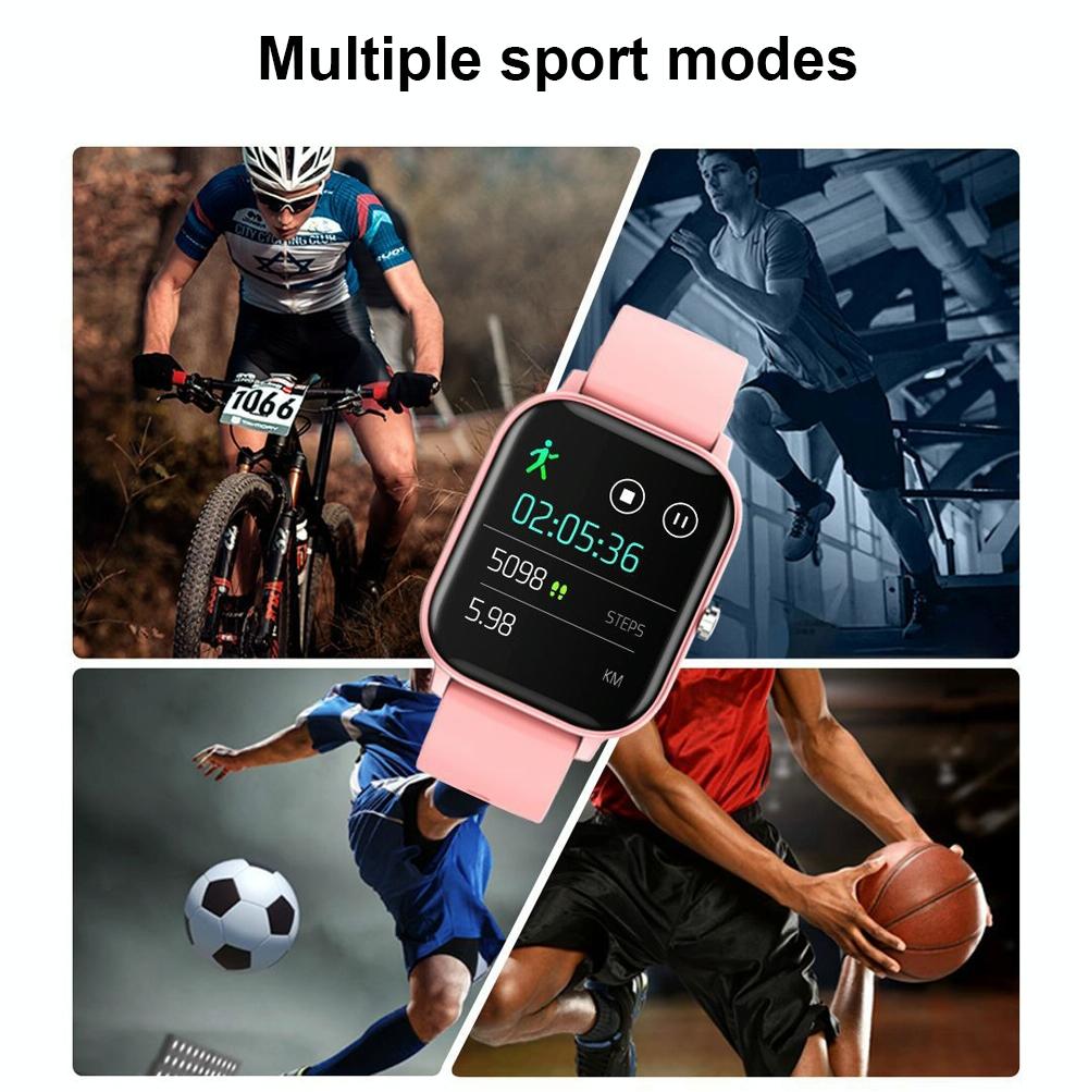 1.4 Inch Heart Rate & Blood Pressure Smart Watch Black 7