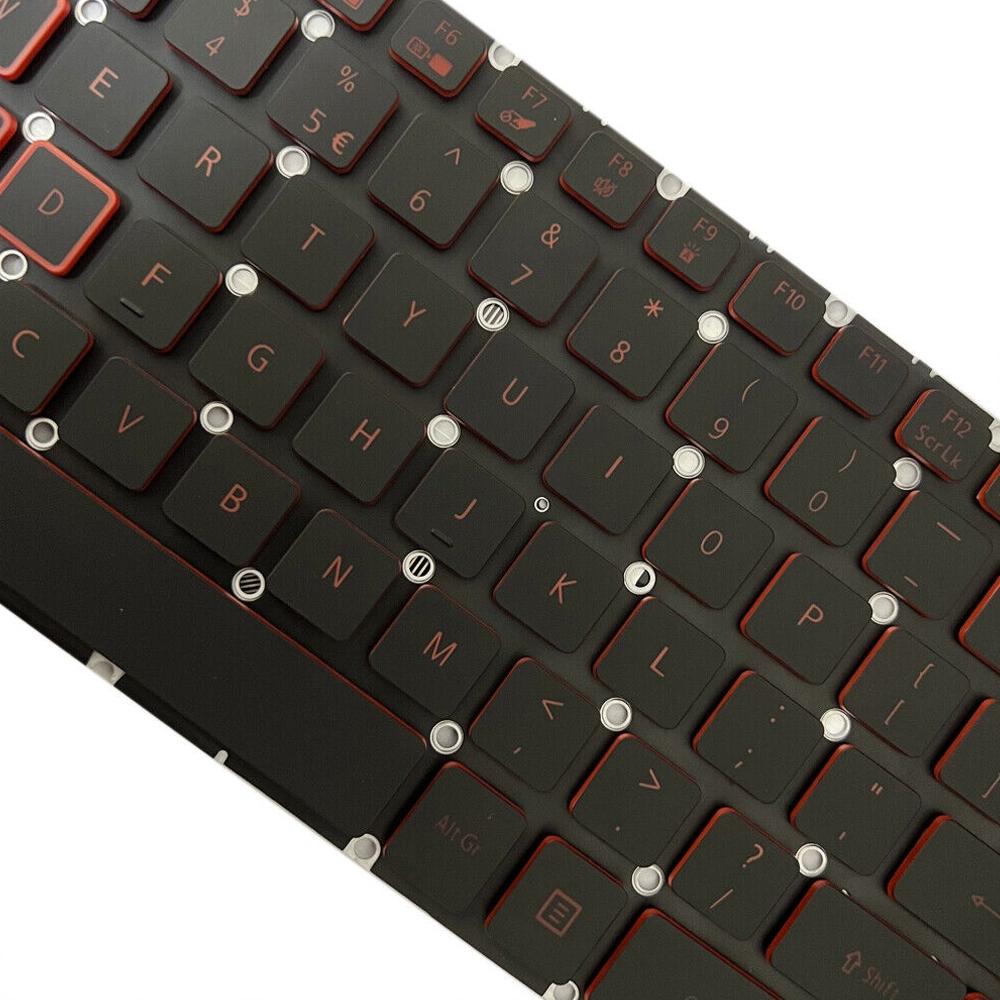 Red Backlit Laptop Keyboard - us Version - For Acer Nitro 5 An515-43 10
