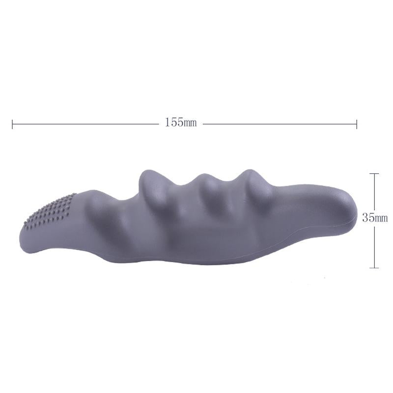 Silicone Thumb Massager For Muscle Relaxation And Fascia Massage Blue 4