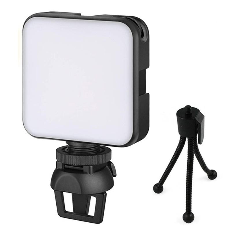 Portable 64-led Video Conference Laptop Light - Clip + Tripod Set 10