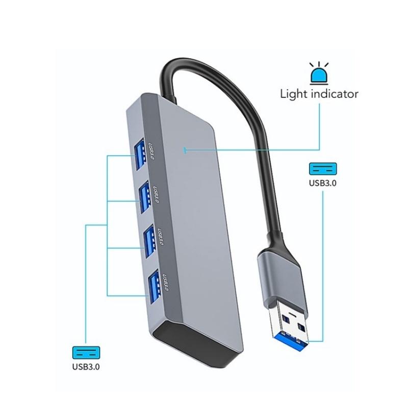 4-Port Usb3.0 Laptop Docking Station 3