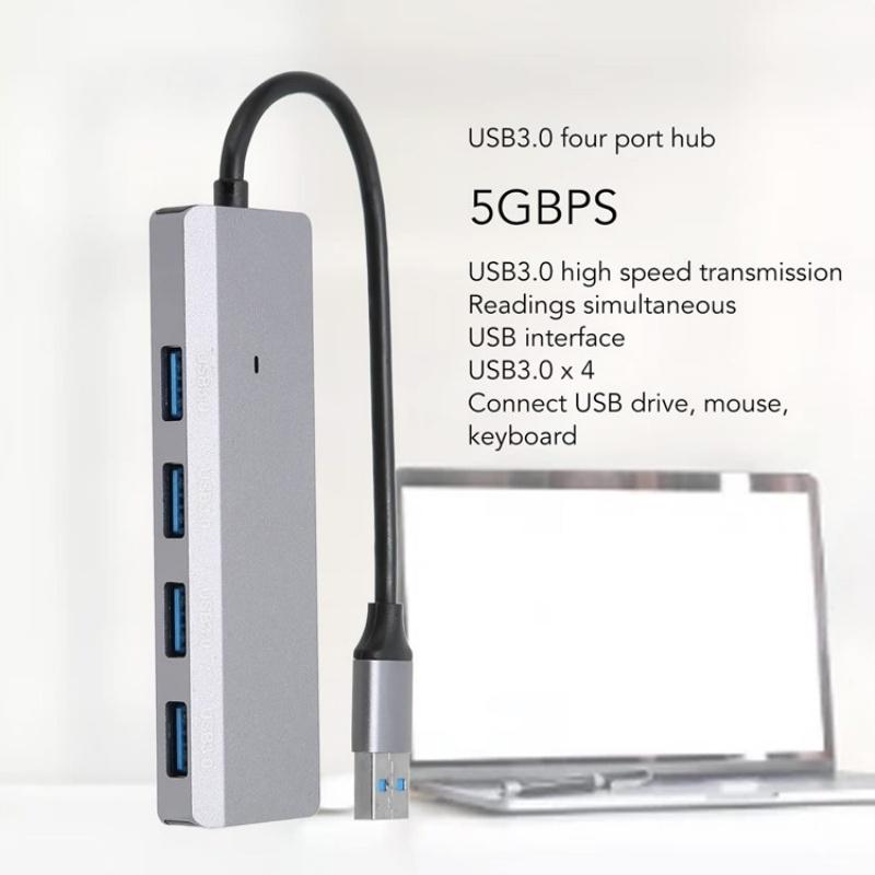 4-Port Usb3.0 Laptop Docking Station 4