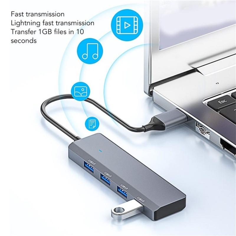 4-Port Usb3.0 Laptop Docking Station 6