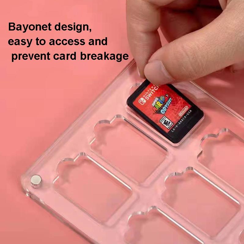 Switch Magnetic Crystal Card Storage Box - 14 Grid 6