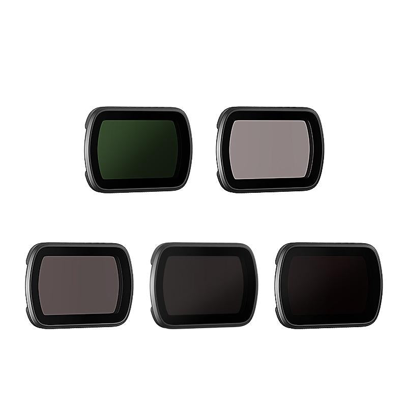 Double-sided Coated Filters for Dji Pocket 3 with Protective Goggles and Cpl Style - Nd16+Nd64+Nd256 + Cpl 7