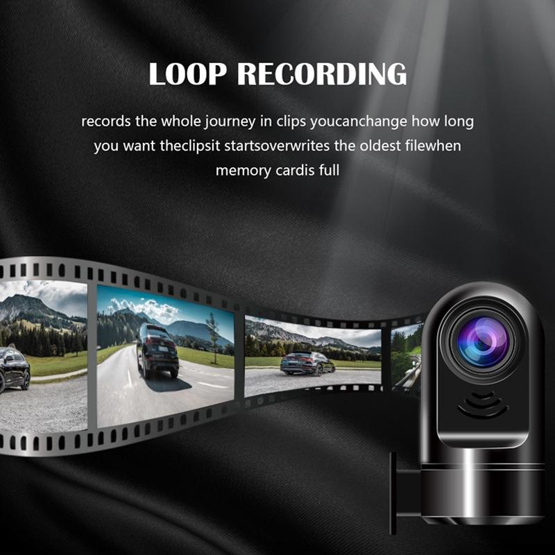 Android Car Recorder with High Definition 720p Usb Connection Adas Driving Alert System - 16G 9