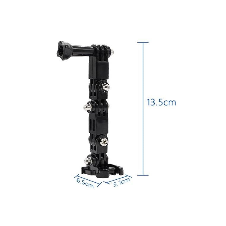 Helmet Mount Set - 2 Adhesive Arms for Multi-angle Fixing for Gopro 4