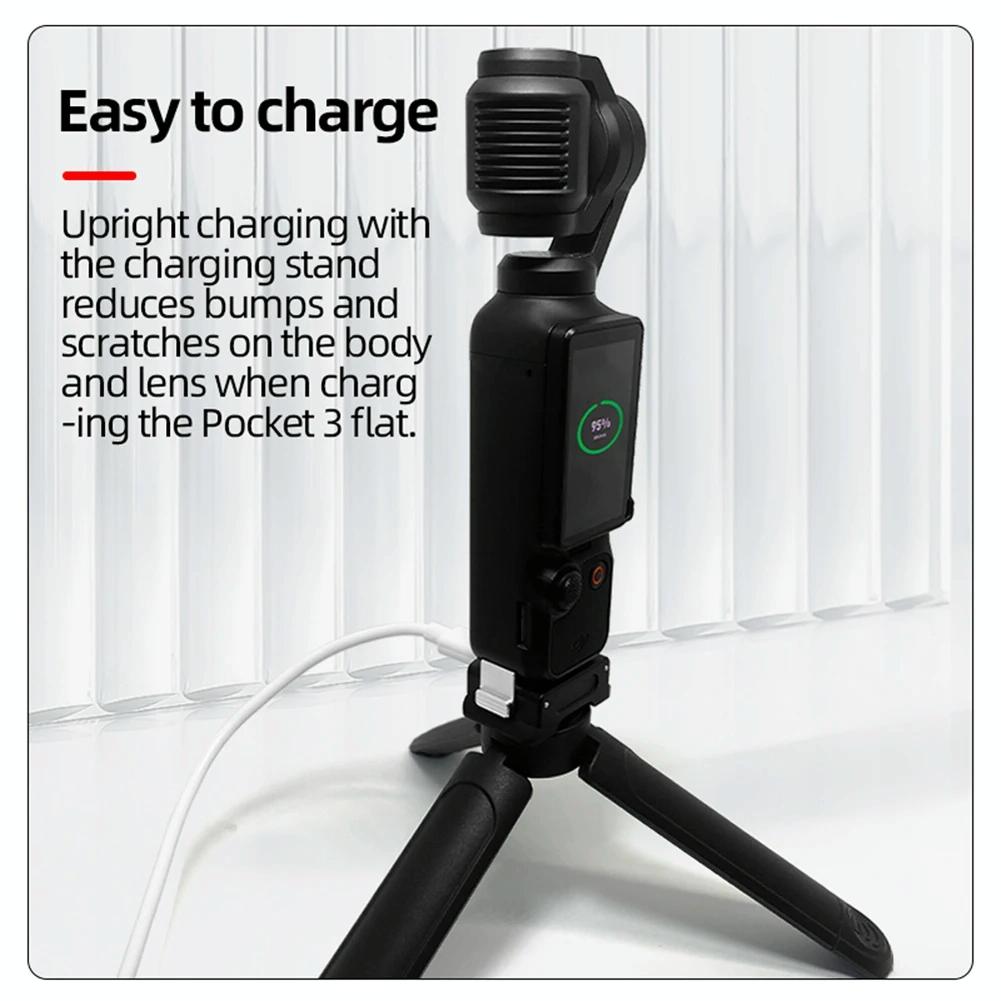 Quick Release Mount Adapter For Dji Osmo Pocket 3 Camera 1 / 4 Inch Hole - With Tripod 10
