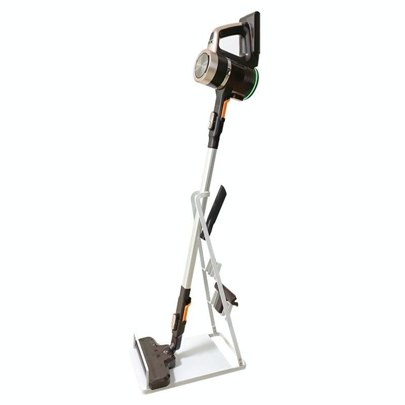 Universal Non-punch Vacuum Cleaner Floor Storage Bracket for Dyson - White 3
