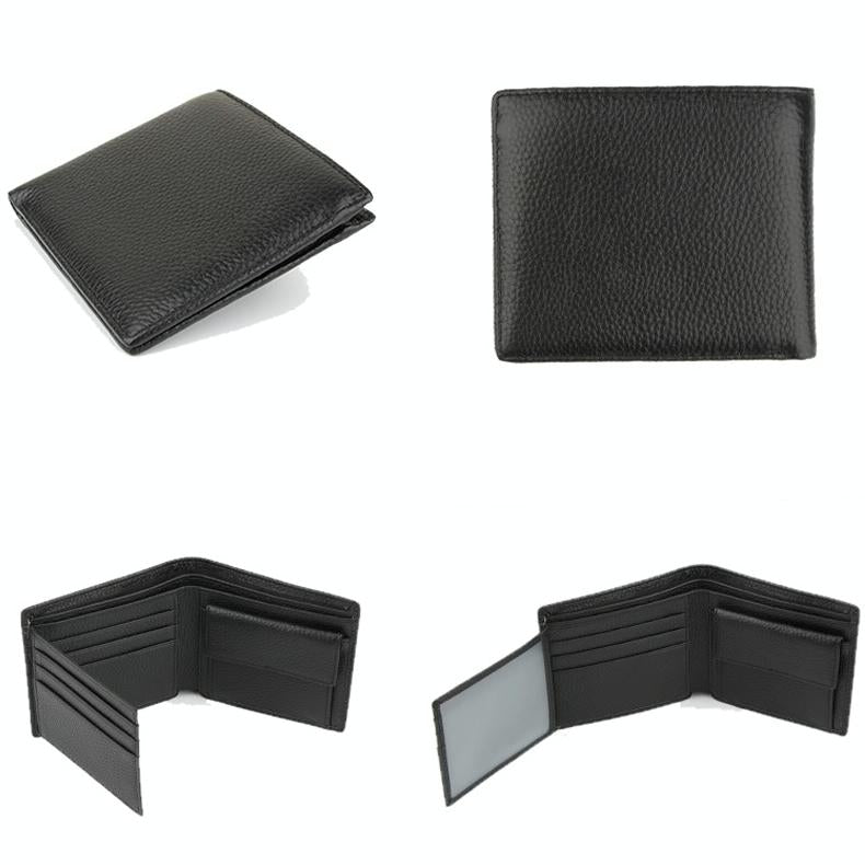 Men Leather Coin Wallet with Rfid Protection 3