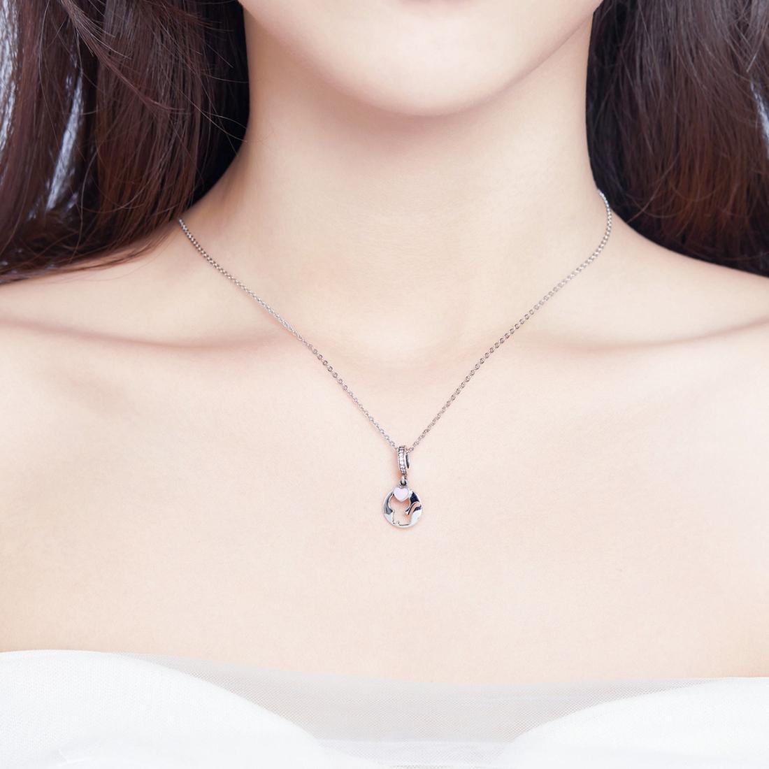 925 Sterling Silver Cat Pendant For Diy Bracelets & Necklaces Style - Pendent + Chain 8