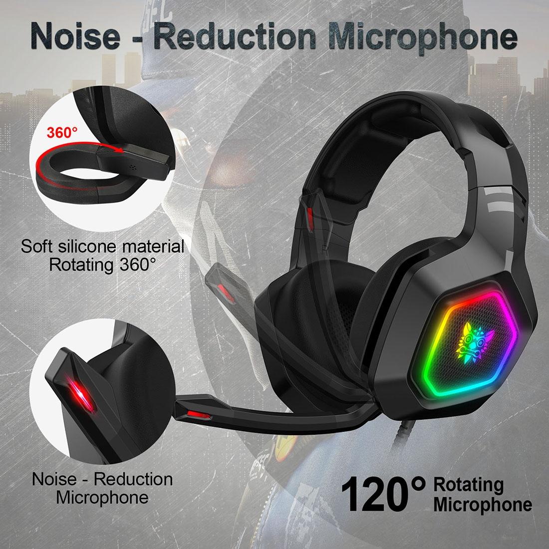 Rgb Led Gaming Headset With Wired Connection 6