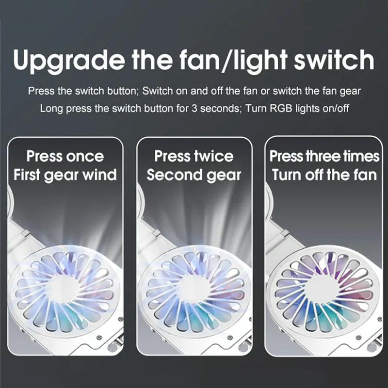 Foldable Laptop Cooling Stand with Ambient Light - Pink 13