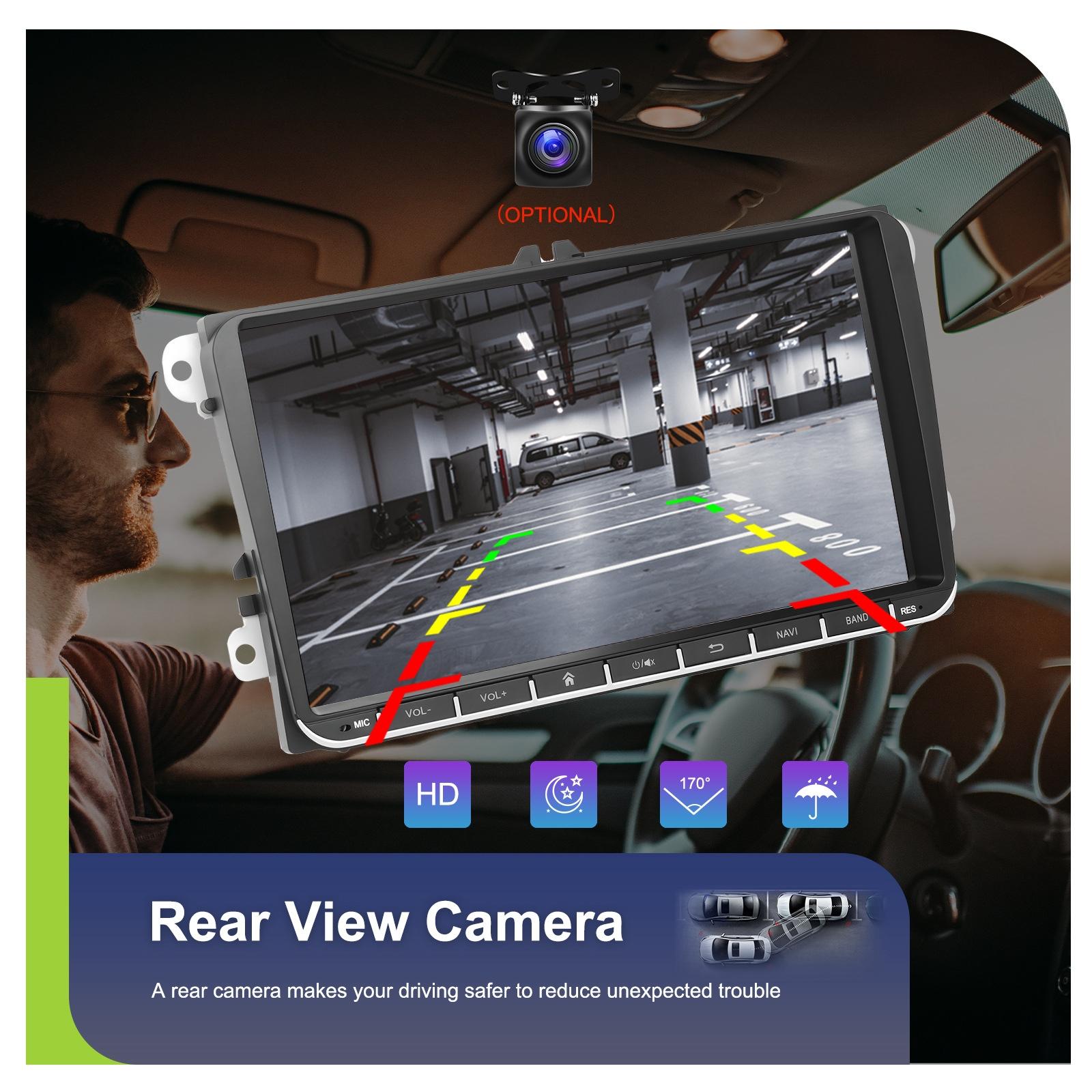 Android 13 Multimedia Player For Vw - 4 + 64G - 7-Inch 9