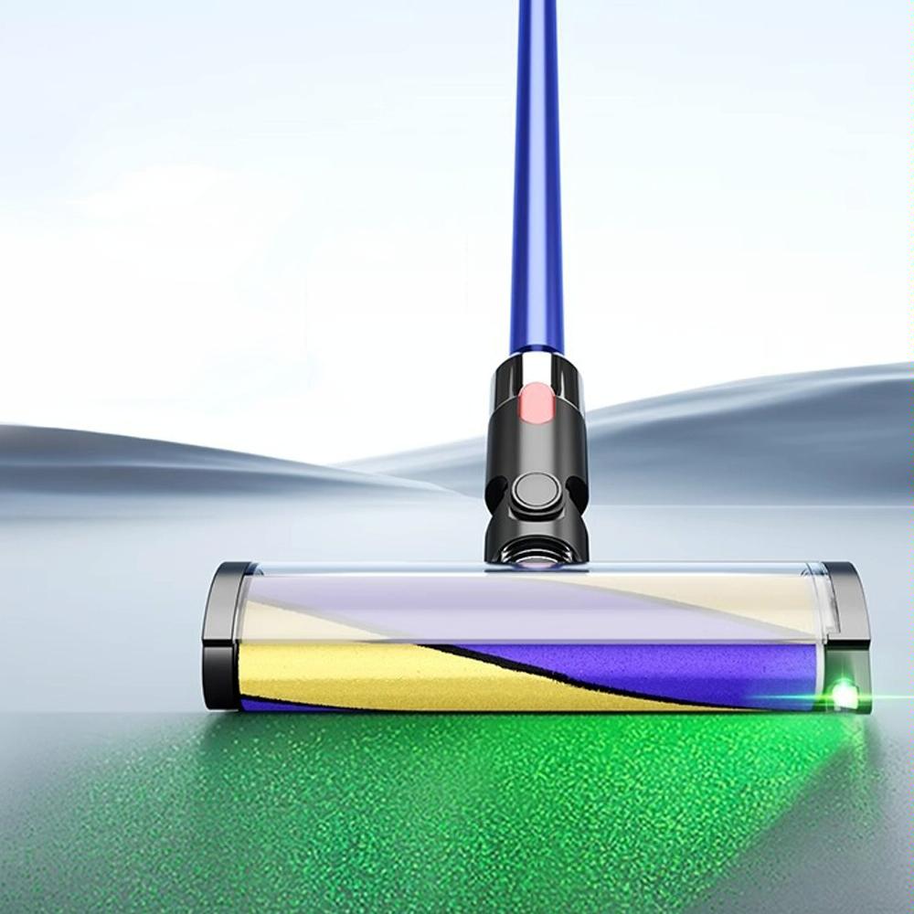 Green Light Dust Display Vacuum Brush Head - For Dyson V7 V8 V10 V11 V15 3